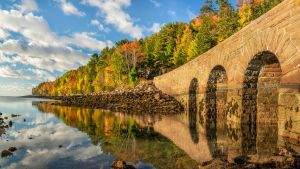 Historic Otter Cove Stone Bridge and Causeway, 1938